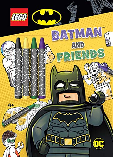 Lego Dc Batman (Coloring Book With Covermount)