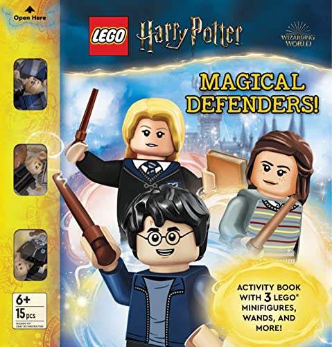 Lego Harry Potter - Magical Defenders: Activity Book With 3 Minifigures and Accessories (Activity Book and Three Lego Minifigures) von Studio Fun International