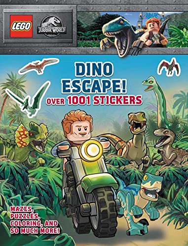 Lego Jurassic World: Dino Escape!: Over 1001 Stickers (Lego Jurassic World: 1001 Stickers)