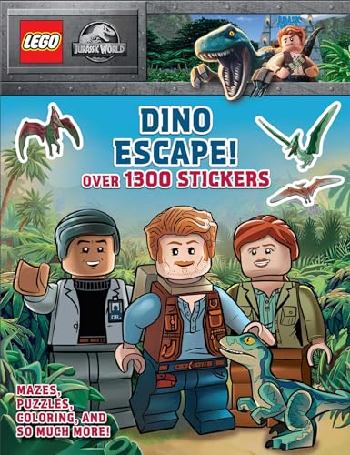 Lego Jurassic World: Dino Escape!: Over 1300 Stickers (Sticker Books) von Studio Fun International