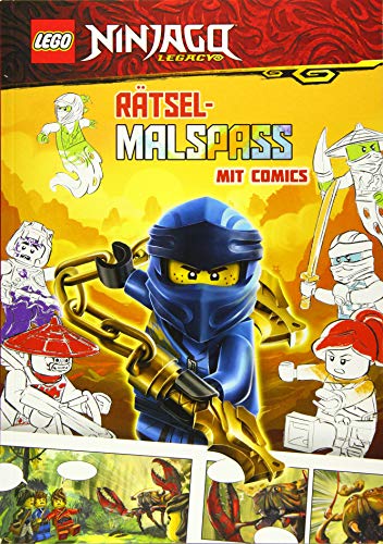 LEGO® NINJAGO® – Rätselmalspaß mit Comics