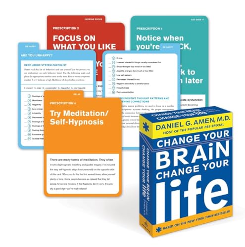 Change Your Brain, Change Your Life Deck: Breakthrough Brain Prescriptions for Learning to Relax, Letting Go, Helping You Focus, and Improving Your Mind
