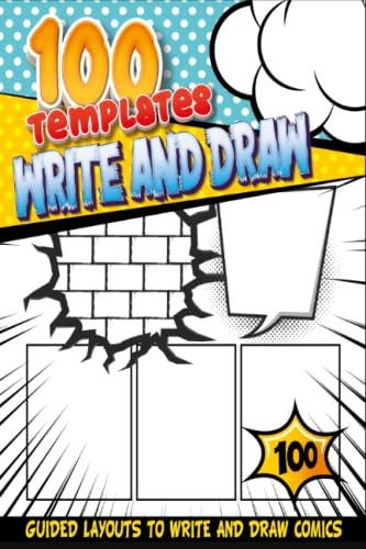 Comic Strips: Comic Strips For Practicing Learn How To Draw For Kids 9 To 12 | Cartoon Party Favors Books For Kids 3-5