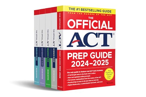 The Official ACT Prep & Subject Guides 2024-2025 Complete Set von Wiley