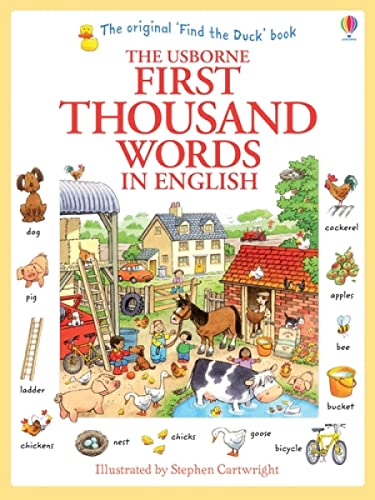 First Thousand Words in English (Usborne First Thousand Words): 1