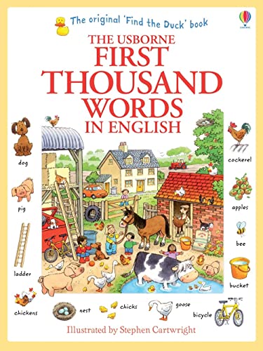 First Thousand Words in English (Usborne First Thousand Words): 1 von Usborne Publishing Ltd