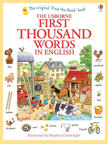 First Thousand Words in English (Usborne First Thousand Words): 1 von Usborne GB