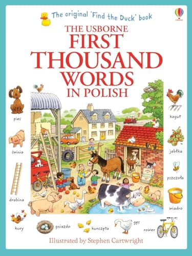 First Thousand Words in Polish (Usborne First Thousand Words): 1