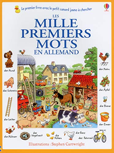 Les mille premiers mots en allemand