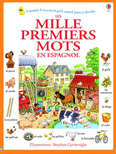 Les mille premiers mots en espagnol von Usborne