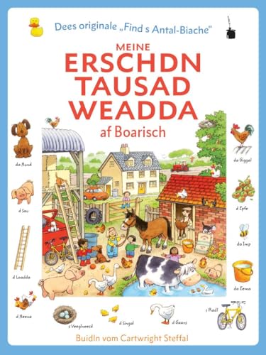 Meine erschdn tausad Weadda af Boarisch: Meine ersten 1000 Wörter - Bairisch