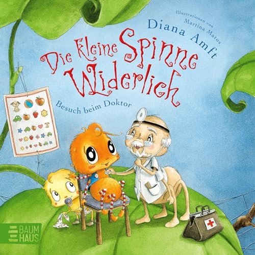Die kleine Spinne Widerlich - Besuch beim Doktor: als Pappbilderbuch ab 2 Jahren. Behutsam erzählt Diana Amft vom Besuch beim Kinderarzt Die kleine Spinne Widerlich - Besuch beim Doktor: als Pappbilderbuch ab 2 Jahren. Behutsam erzählt Diana Amft vom Besuch beim Kinderarzt