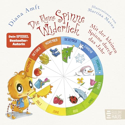 Die kleine Spinne Widerlich – Mit der kleinen Spinne durch das Jahr: Ein liebevolles Pappbilderbuch mit einem Reim und einem Rätsel auf jeder Seite - ... Zuhörer:innen zeigen, was sie schon wissen! Die kleine Spinne Widerlich – Mit der kleinen Spinne durch das Jahr: Ein liebevolles Pappbilderbuch mit einem Reim und einem Rätsel auf jeder Seite - ... Zuhörer:innen zeigen, was sie schon wissen!
