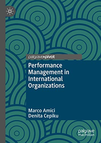 Performance Management in International Organizations