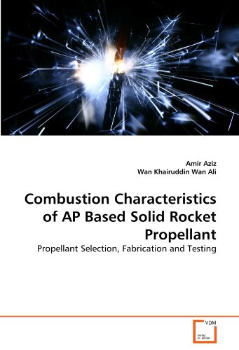 Combustion Characteristics of AP Based Solid Rocket Propellant: Propellant Selection, Fabrication and Testing Combustion Characteristics of AP Based Solid Rocket Propellant: Propellant Selection, Fabrication and Testing von VDM Verlag Dr. Müller