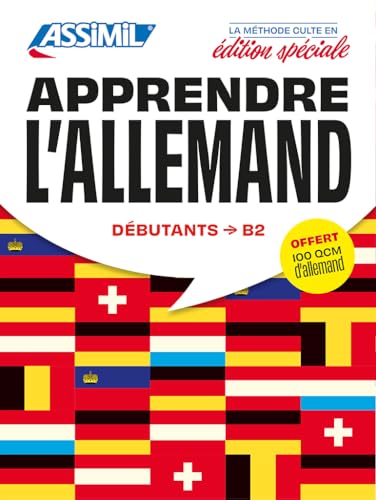 Pack Tel Apprendre L'Alleman 2022 Edition speciale: Pack avec 1 téléchargement audio, 1 livret de 100 QCM niveau A2