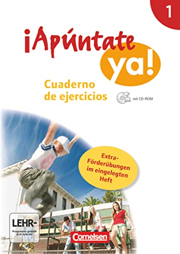 ¡Apúntate! - ¡Apúntate ya! - Differenzierende Schulformen - Ausgabe 2014 - Band 1: Cuaderno de ejercicios mit CD-ROM und eingelegtem Förderheft ¡Apúntate! - ¡Apúntate ya! - Differenzierende Schulformen - Ausgabe 2014 - Band 1: Cuaderno de ejercicios mit CD-ROM und eingelegtem Förderheft