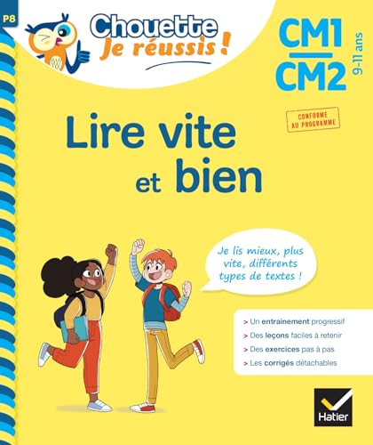 Lire vite et bien CM1-CM2 9-11 ans - Chouette, Je réussis !: cahier de soutien en français von HATIER