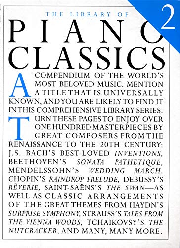 The Library Of Piano Classics Book 2: Piano Solo (Library of Series) von Music Sales
