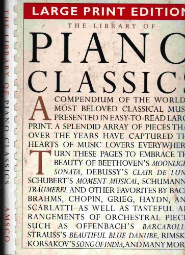 The Library of Piano Classics: Piano Solo
