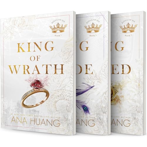 Kings of Sin 3 book Series. King of Wrath, King of Pride, King of Greed