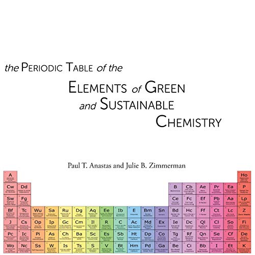 The Periodic Table of the Elements of Green and Sustainable Chemistry von Press Zero