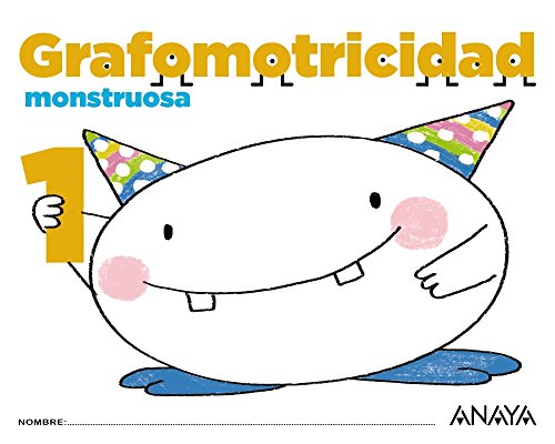 Grafomotricidad monstruosa 1. (Cuadernos educacion infantil (43)) von ANAYA EDUCACIÓN