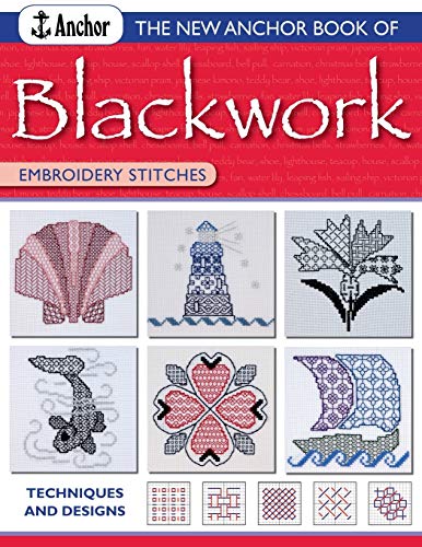 The New Anchor Book of Blackwork Embroidery Stitches: Techniques and Designs (Anchor Embroidery Stitches) von David & Charles
