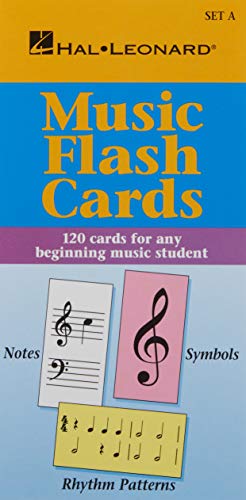 Music Flash Cards - Set a: Hal Leonard Student Piano Library: 120 Cards for Any Beginning Music Student