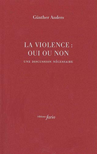 La Violence : oui ou non: Une discussion nécessaire La Violence : oui ou non: Une discussion nécessaire