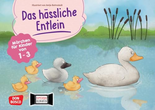 Das hässliche Entlein. Kamishibai Bildkartenset: Der Märchenklassiker in vereinfachter Sprache, perfekt für die Vorlesestunde in der Krippe (Märchen ... Erzähltheater mit Kindern unter drei Jahren)