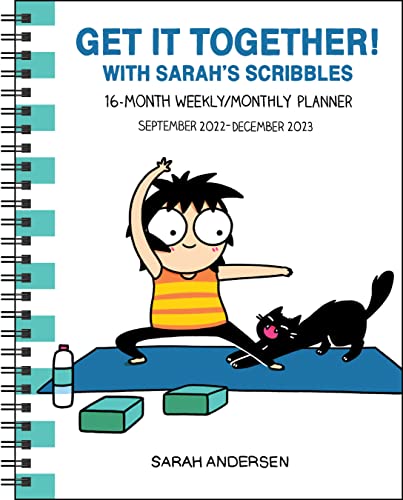 Sarah's Scribbles 16-Month 2022-2023 Weekly/Monthly Planner Calendar: Get It Together! von Simon + Schuster Inc.