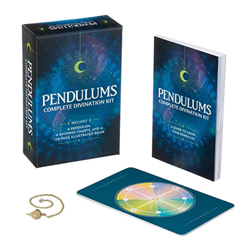 Pendulums Complete Divination Kit: A Pendulum, 8 Divining Charts and a 128-Page Illustrated Book (Arcturus Oracle Kits) von Arcturus Publishing Ltd