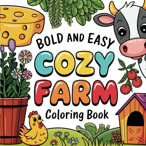Cute Farm Coloring Book for Kids von Independently published