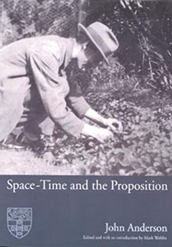 Space-Time and the Proposition von Sydney University Press