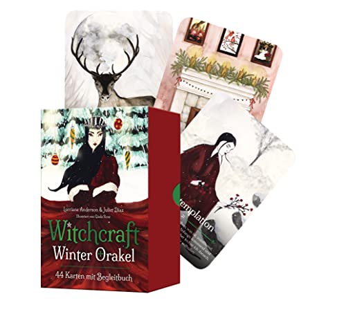 Witchcraft Winter Orakel: 44 Karten mit Begleitbuch - Das für moderne Hexen - Deutsche Ausgabe von Seasons of the Witch Yule Oracle