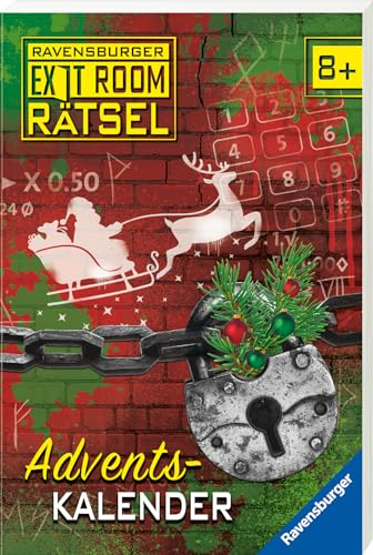 Ravensburger Exit Room Rätsel: Adventskalender - Rette mit spannenden Rätseln das Weihnachtsfest! Ravensburger Exit Room Rätsel: Adventskalender - Rette mit spannenden Rätseln das Weihnachtsfest!