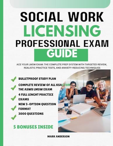 Social Work Licensing: Professional Exam Guide Social Work Licensing: Professional Exam Guide von Independently published