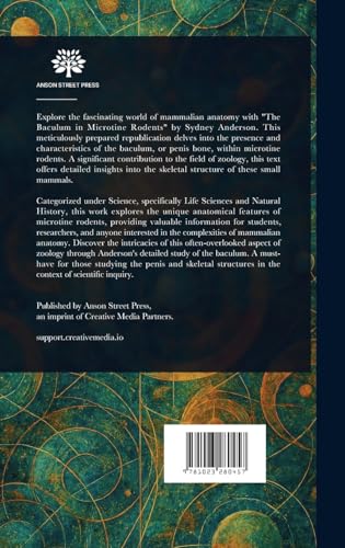 The Baculum in Microtine Rodents von Anson Street Press