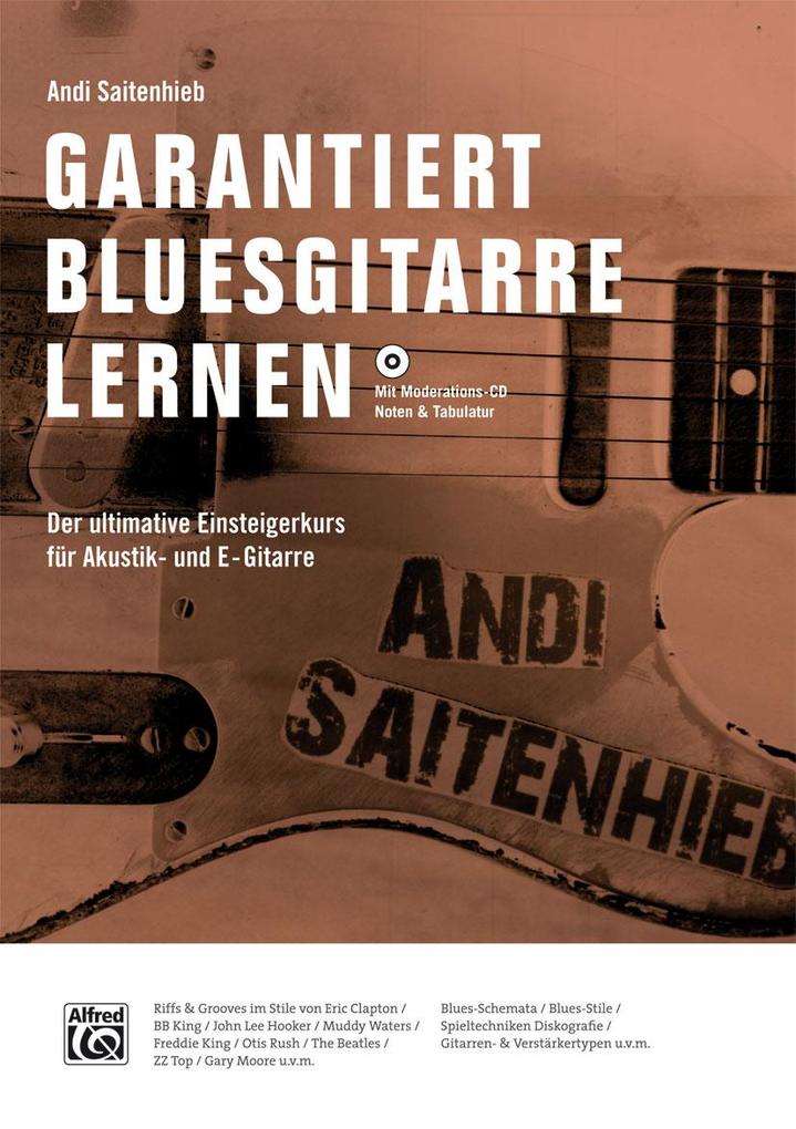 Garantiert Bluesgitarre lernen von Alfred Music Publishing G