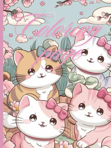 colring page cat von Independently published