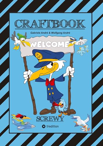 CRAFTBOOK - TOTAL VERRÜCKT - SCREWY MOTIVE - LUSTIG - SPASS - UNTERHALTSAM - KNIFFLIGE RÄTSEL - TIERE - MENSCHEN - ORTE - FREIZEIT - SPASSIG: SCREWY (Craftbook for Kids) von tredition