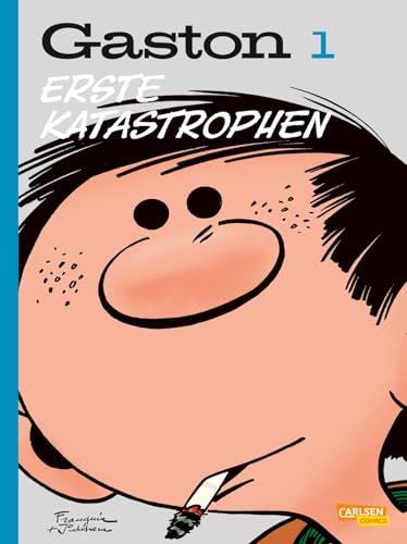 Gaston Neuedition 1: Erste Katastrophen: Gebundene Comic-Gesamtausgabe über den verrücktesten Büroangestellten der Welt - mit Neukolorierung und überarbeiteter Übersetzung (1)