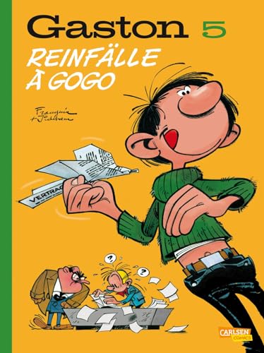 Gaston Neuedition 5: Reinfälle à gogo (5): Der Comic-Klassiker für chaotischen Humor von CARLSEN COMICS
