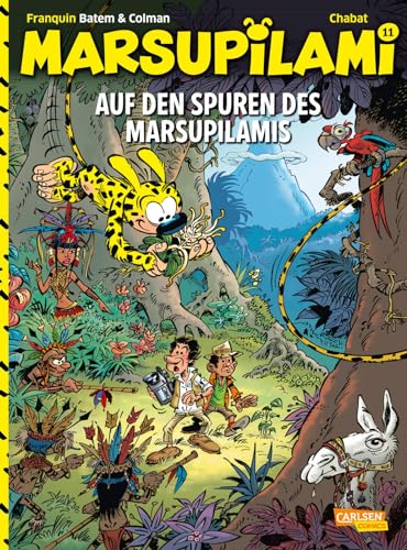 Marsupilami 11: Auf den Spuren des Marsupilamis - Der Comic zum Film: Abenteuercomics für Kinder ab 8 (11)