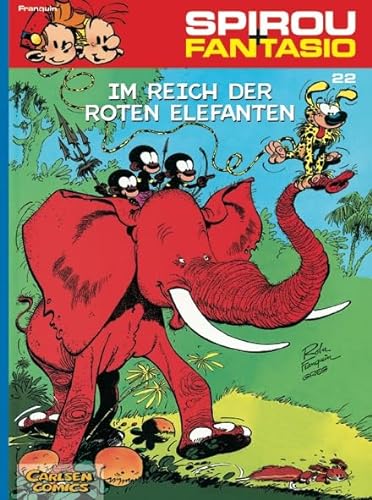 Spirou und Fantasio 22: Im Reich der roten Elefanten: Spannende Abenteuer für Mädchen und Jungen ab 8 (22)