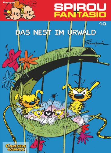 Spirou und Fantasio 10: Das Nest im Urwald: Spannende Abenteuer für Mädchen und Jungen ab 8 (10) von Carlsen Verlag GmbH