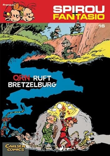 Spirou und Fantasio 16: QRN ruft Bretzelburg: Spannende Abenteuer für Mädchen und Jungen ab 8 (16)