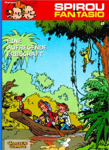 Spirou und Fantasio 2: Eine aufregende Erbschaft: Spannende Abenteuer für Mädchen und Jungen ab 8 (2) von CARLSEN COMICS