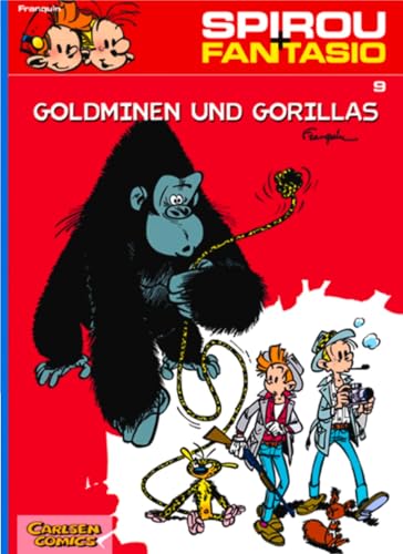Spirou und Fantasio 9: Goldminen und Gorillas: Spannende Abenteuer für Mädchen und Jungen ab 8 (9) von CARLSEN COMICS